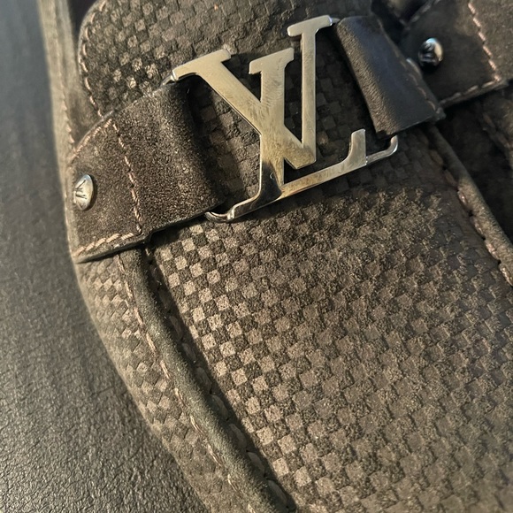 Louis Vuitton LV Buckle Black/Grey Mens Loafers - Picture 7 of 16